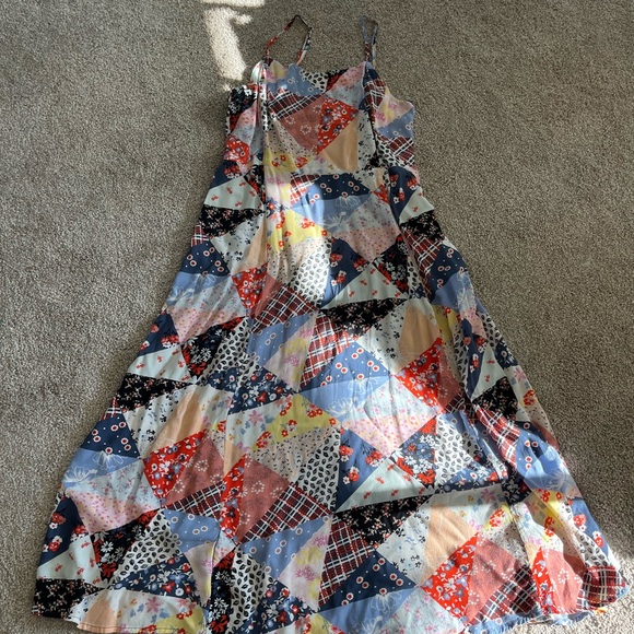 gap patchwork dress